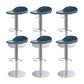 Indoor Metal Legs Bar Stool Saddle Seat Bar Stool with Swivel