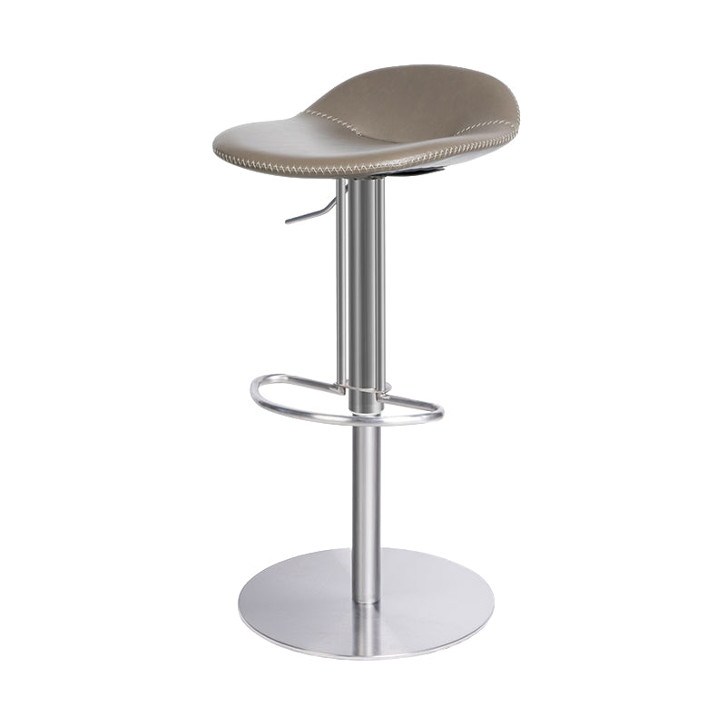 Indoor Metal Legs Bar Stool Saddle Seat Bar Stool with Swivel