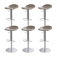 Indoor Metal Legs Bar Stool Saddle Seat Bar Stool with Swivel