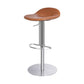 Indoor Metal Legs Bar Stool Saddle Seat Bar Stool with Swivel