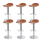 Indoor Metal Legs Bar Stool Saddle Seat Bar Stool with Swivel