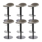 Indoor Metal Legs Bar Stool Saddle Seat Bar Stool with Swivel