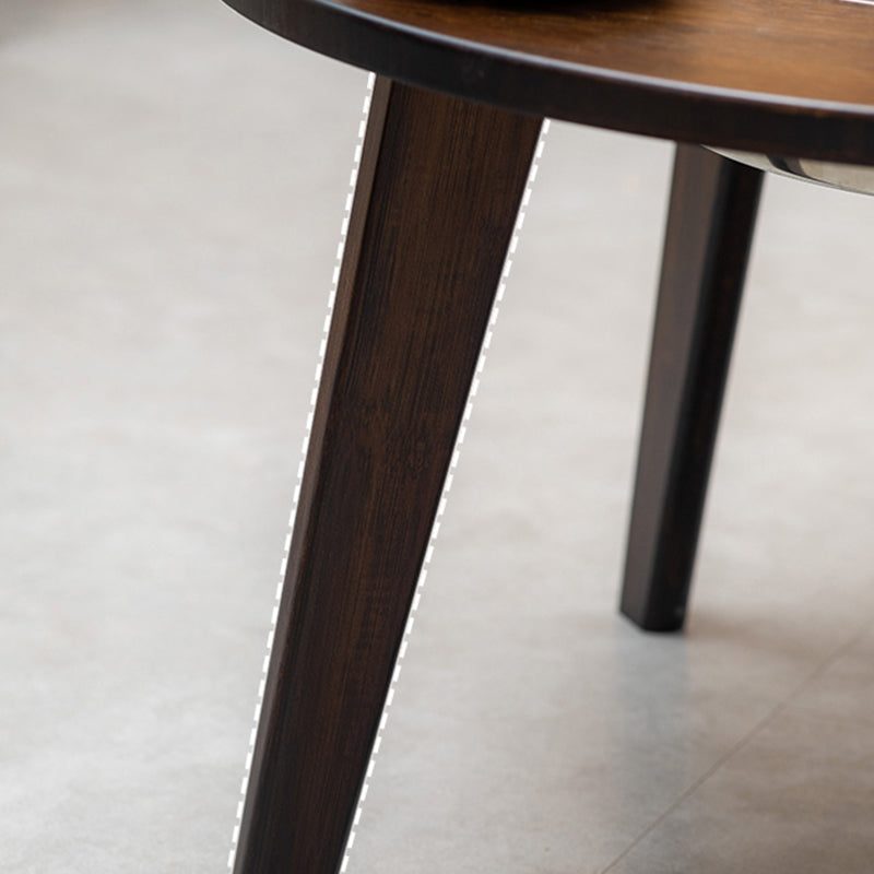 Contemporary Coffee Table Wooden 4 Legs Coffee Cocktail Table for Living Room Clearhalo 'Coffee & Accent Tables' 'Coffee Tables' 'coffee_tables' 'furn' 'furn_coffee_tables' 'Furniture' 'Living Room Furniture' 7385895