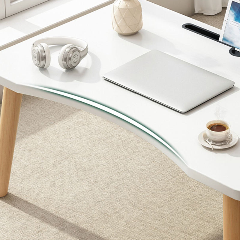 Wood Rectangle Coffee Table 4 Legs Coffee Table with Storage Clearhalo 'Coffee & Accent Tables' 'Coffee Tables' 'coffee_tables' 'furn' 'furn_coffee_tables' 'Furniture' 'Living Room Furniture' 7385912