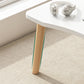 Wood Rectangle Coffee Table 4 Legs Coffee Table with Storage Clearhalo 'Coffee & Accent Tables' 'Coffee Tables' 'coffee_tables' 'furn' 'furn_coffee_tables' 'Furniture' 'Living Room Furniture' 7385917