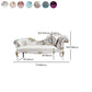 Modern Glam Upholstered Chaise Lounge Couch Rolled Arms Chaise Clearhalo 'Chairs & Seating' 'Chaise Lounge' 'chaise_lounge' 'furn' 'furn_chaise_lounge' 'Furniture' 'Living Room Furniture' 7386038