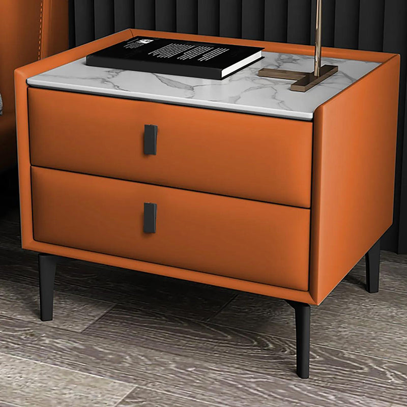 2 tiroirs Accent Contemporain Table table de nuit