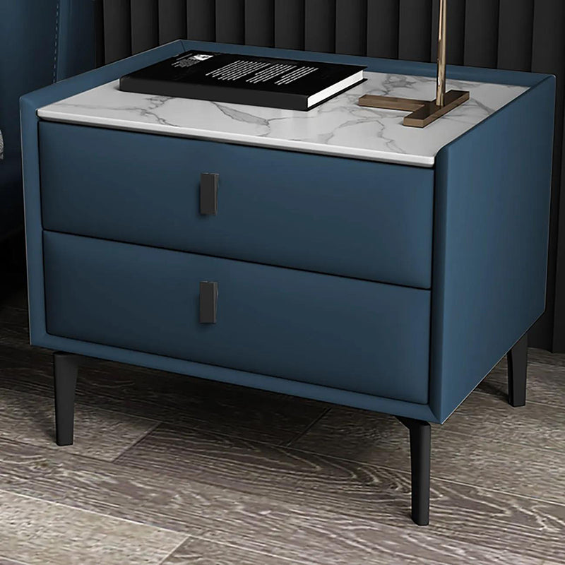 2 tiroirs Accent Contemporain Table table de nuit