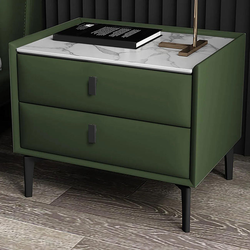 2 tiroirs Accent Contemporain Table table de nuit