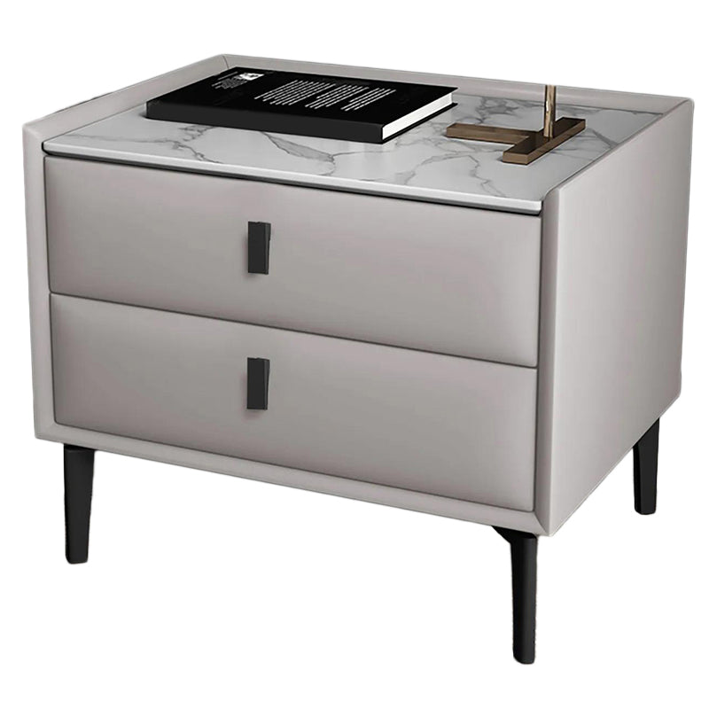 2 tiroirs Accent Contemporain Table table de nuit