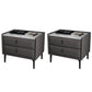 2 tiroirs Accent Contemporain Table table de nuit