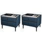 2 tiroirs Accent Contemporain Table table de nuit