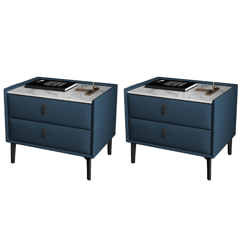 2 tiroirs Accent Contemporain Table table de nuit