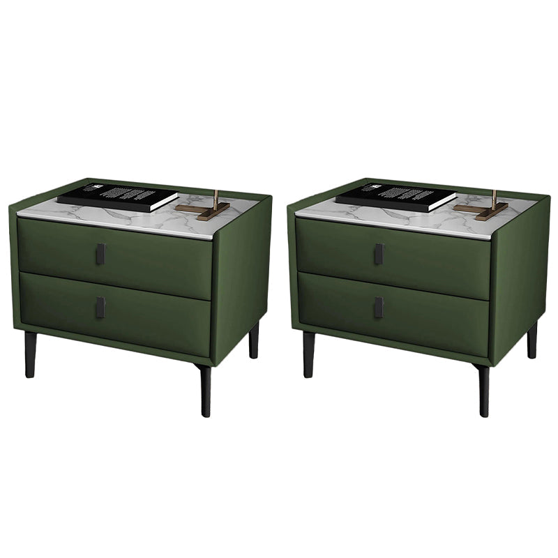 2 tiroirs Accent Contemporain Table table de nuit