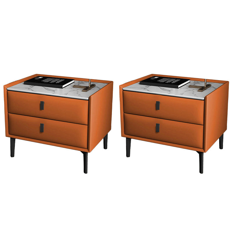 2 tiroirs Accent Contemporain Table table de nuit