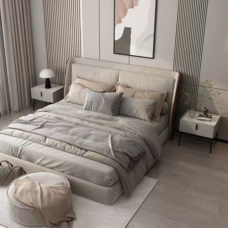 Eigentijdse 1 lade accenttafel nachtkastje antiek afwerking bed nachtkastje