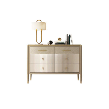 Tocina de almacenamiento de madera de doble tocador doble horizontal para casa