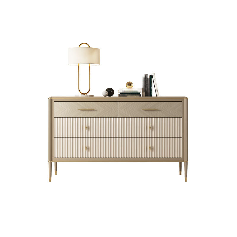 Tocina de almacenamiento de madera de doble tocador doble horizontal para casa