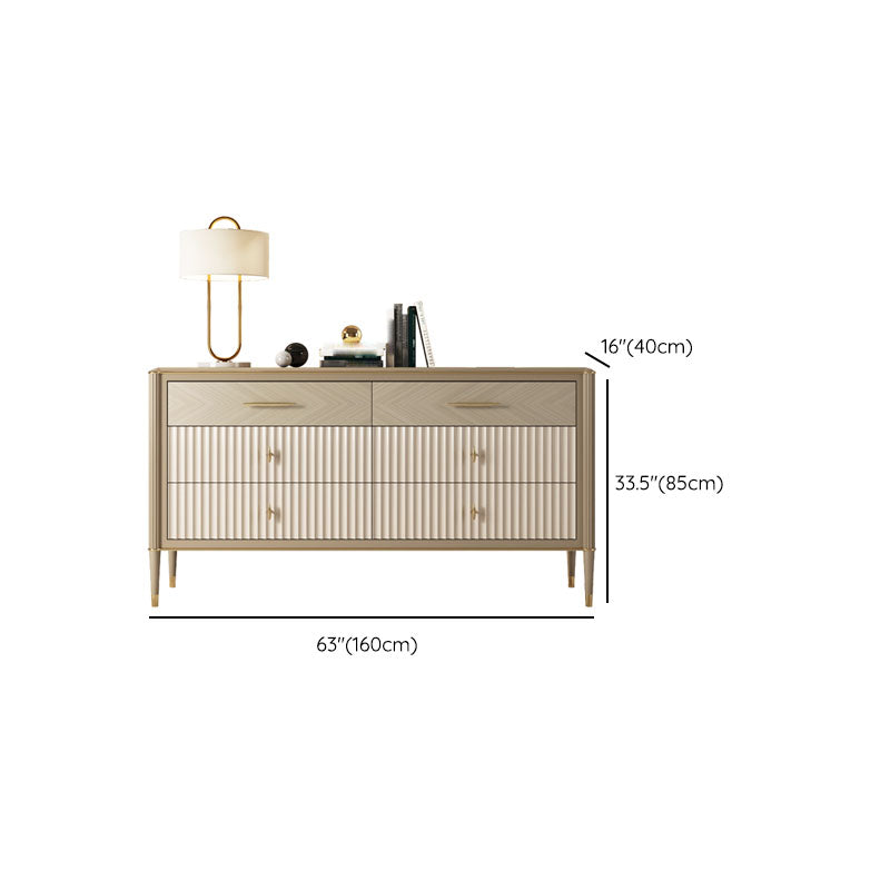 Tocina de almacenamiento de madera de doble tocador doble horizontal para casa