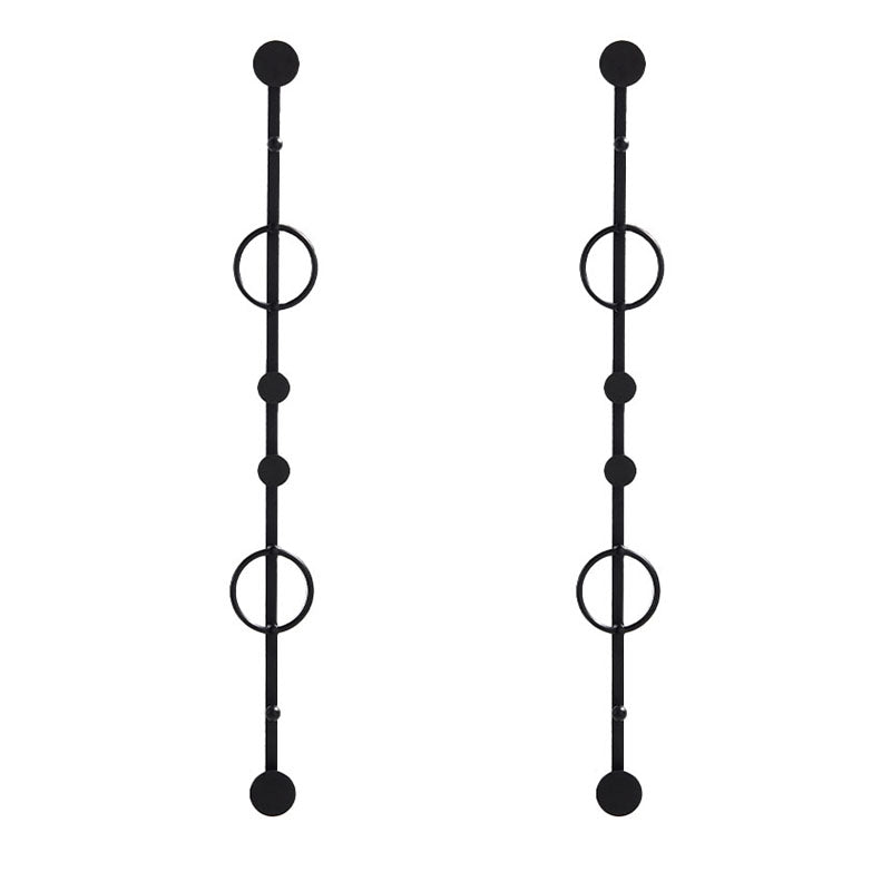 Wunderschöne Kleiderbügel -Wandmontage -Metallbekleidung mit Kleiderhaken