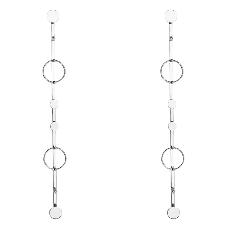 Wunderschöne Kleiderbügel -Wandmontage -Metallbekleidung mit Kleiderhaken