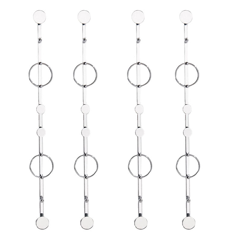 Wunderschöne Kleiderbügel -Wandmontage -Metallbekleidung mit Kleiderhaken