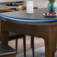 Modern Scalable Stone Dining Table Rubber Legs for Dining Room Clearhalo 'Dining Tables & Seating' 'Dining Tables' 'dining_table' 'furn' 'furn_dining_table' 'Furniture' 'Kitchen & Dining Furniture' 7387405