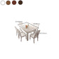 Rectangle Dining Room Dinner Kitchen Table Modern Dining Table Clearhalo 'Dining Tables & Seating' 'Dining Tables' 'dining_table' 'furn' 'furn_dining_table' 'Furniture' 'Kitchen & Dining Furniture' 7387438