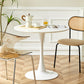Modern Wood Dining Table Tulip Base Geometric Table for Dining Room Clearhalo 'Dining Tables & Seating' 'Dining Tables' 'dining_table' 'furn' 'furn_dining_table' 'Furniture' 'Kitchen & Dining Furniture' 7387445