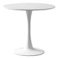 Modern Wood Dining Table Tulip Base Geometric Table for Dining Room Clearhalo 'Dining Tables & Seating' 'Dining Tables' 'dining_table' 'furn' 'furn_dining_table' 'Furniture' 'Kitchen & Dining Furniture' 7387447