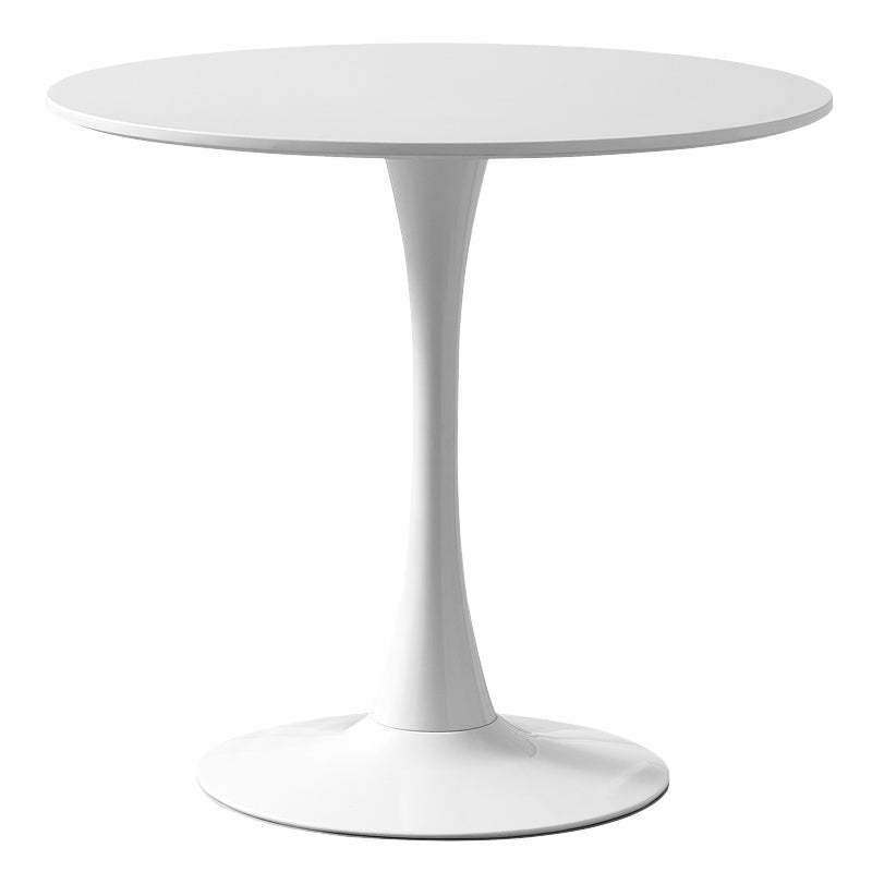 Modern Wood Dining Table Tulip Base Geometric Table for Dining Room Clearhalo 'Dining Tables & Seating' 'Dining Tables' 'dining_table' 'furn' 'furn_dining_table' 'Furniture' 'Kitchen & Dining Furniture' 7387447