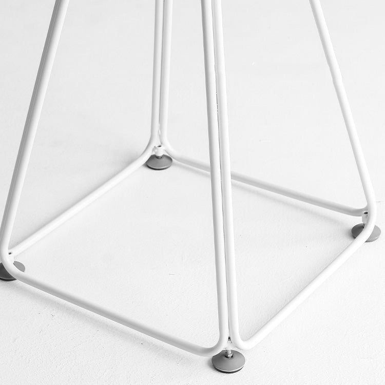 Modern Stone Geometric Dining Table Metal Base for Dining Room Clearhalo 'Dining Tables & Seating' 'Dining Tables' 'dining_table' 'furn' 'furn_dining_table' 'Furniture' 'Kitchen & Dining Furniture' 7387464
