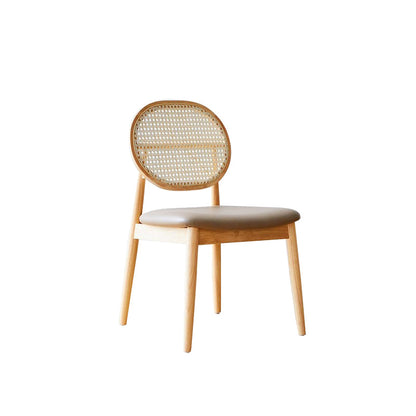 Chaise latéral de style industriel chaise de salle à manger côté cadre en bois pour salle à manger