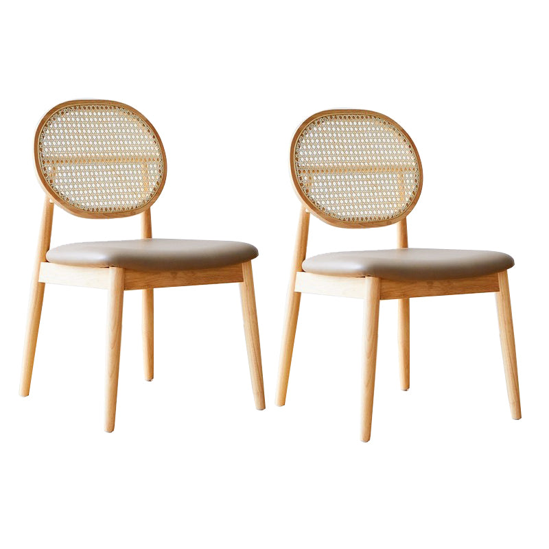 Chaise latéral de style industriel chaise de salle à manger côté cadre en bois pour salle à manger