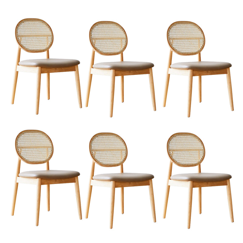 Chaise latéral de style industriel chaise de salle à manger côté cadre en bois pour salle à manger