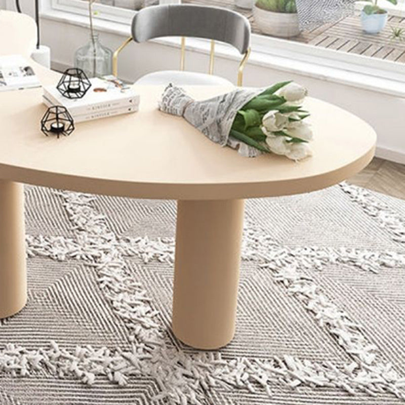 Contemporary Free Form Office Desk Pine Writing Desk for Home Clearhalo 'furn' 'furn_office_desk' 'Furniture' 'Office Desks' 'Office Furniture' 'office_desk' 7388104