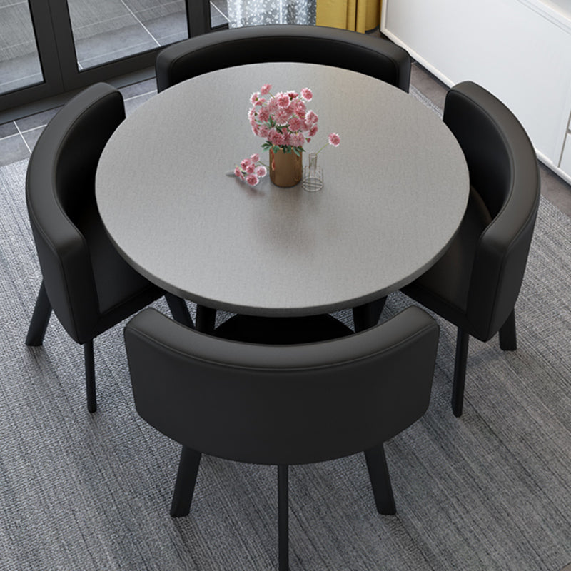 Tavolo da pranzo in legno moderno set da 5 pezzi set da pranzo per uso domestico