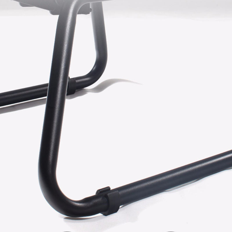 Sedia da ufficio moderna senza ruote armi rimovibili nessuna sedia da scrivania angosciante