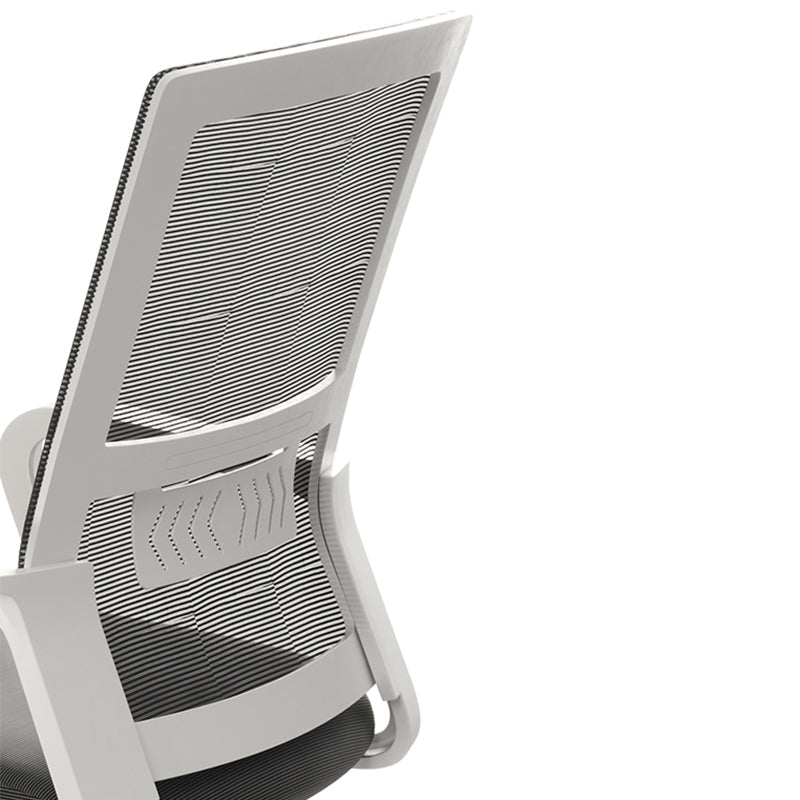 Modern Office Chair Fixed Arms Adjustable Seat Height Chair with Wheels Clearhalo 'furn' 'furn_office_chair' 'Furniture' 'Office Chairs' 'Office Furniture' 'office_chair' 7390063