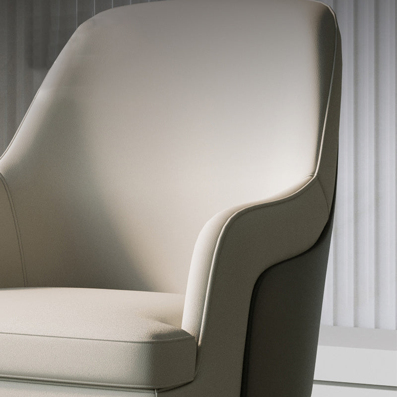 Chaise de bureau moderne Hauteur de siège réglable chaise pivotante sans bras