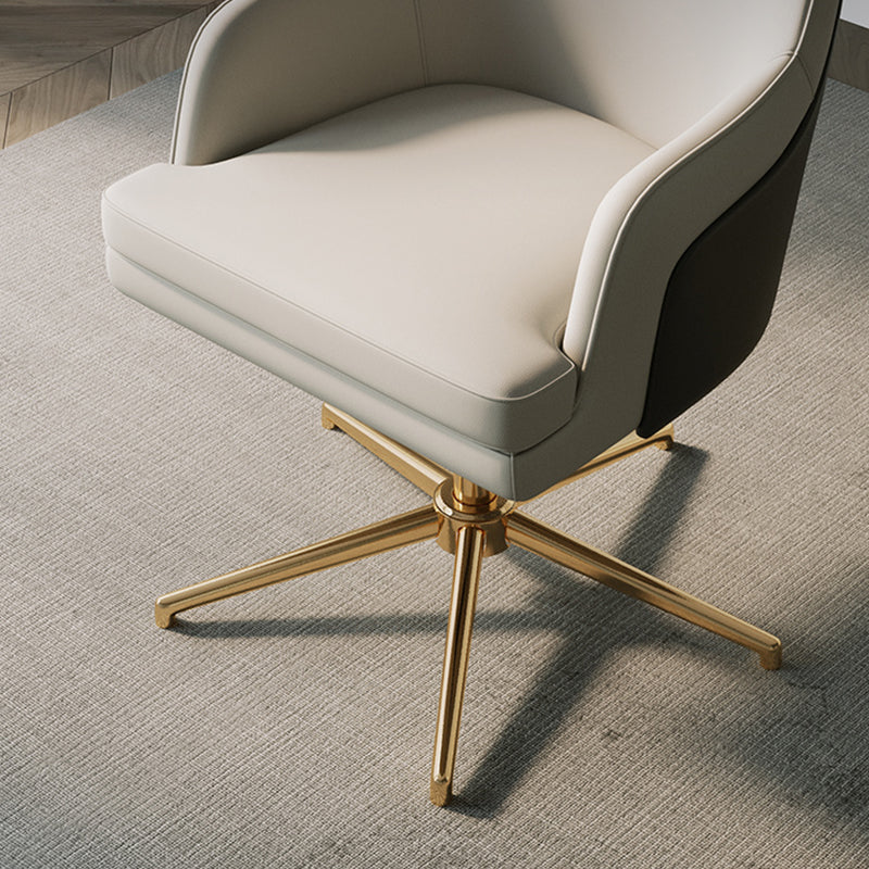 Chaise de bureau moderne Hauteur de siège réglable chaise pivotante sans bras