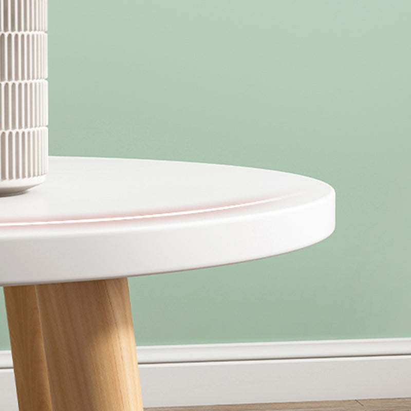 Wood Free-Form Coffee Table Modern 4 Legs Coffee Table with Storage Clearhalo 'Coffee & Accent Tables' 'Coffee Tables' 'coffee_tables' 'furn' 'furn_coffee_tables' 'Furniture' 'Living Room Furniture' 7390176