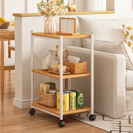 Wood Coffee Table Modern 1 Cocktail Table with Storage Shelf Clearhalo 'Coffee & Accent Tables' 'Coffee Tables' 'coffee_tables' 'furn' 'furn_coffee_tables' 'Furniture' 'Living Room Furniture' 7390192