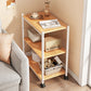 Wood Coffee Table Modern 1 Cocktail Table with Storage Shelf Clearhalo 'Coffee & Accent Tables' 'Coffee Tables' 'coffee_tables' 'furn' 'furn_coffee_tables' 'Furniture' 'Living Room Furniture' 7390194