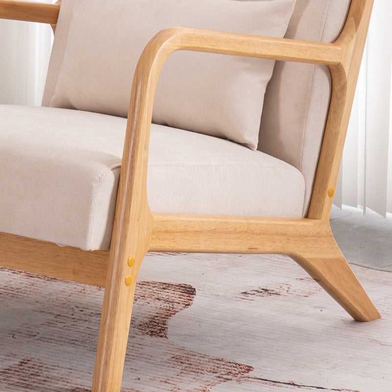 Cushion Back Side Chair Removable Slipcover Lounge Chair for Living Room Clearhalo 'Accent Chairs' 'accent_chairs' 'Chairs & Seating' 'furn' 'furn_accent_chairs' 'Furniture' 'Living Room Furniture' 7390291