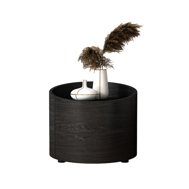 Cama de madera mesita de noche gabinete de noche moderno clásico con cajones