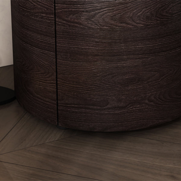 Cama de madera mesita de noche gabinete de noche moderno clásico con cajones