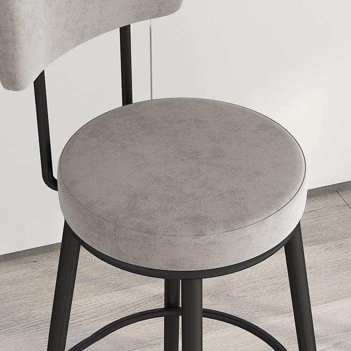 Modern Round Bar Table Set 1/3 Pcs Stone Top Bar Table and Leather Upholstered Stools Clearhalo 'Bar Furniture' 'furn' 'furn_home_bar_bar_sets' 'Furniture' 'Home Bars & Bar Sets' 'home_bar_bar_sets' 'Kitchen & Dining Furniture' 7391580