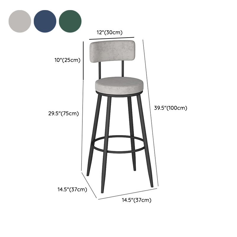 Modern Round Bar Table Set 1/3 Pcs Stone Top Bar Table and Leather Upholstered Stools Clearhalo 'Bar Furniture' 'furn' 'furn_home_bar_bar_sets' 'Furniture' 'Home Bars & Bar Sets' 'home_bar_bar_sets' 'Kitchen & Dining Furniture' 7391583