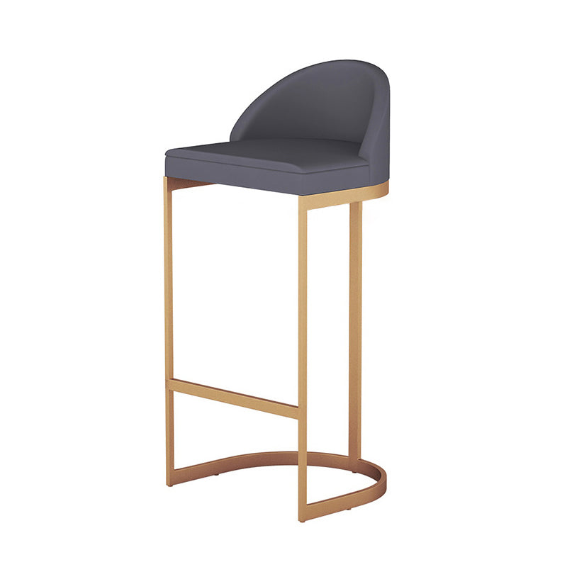 Modernes Bartisch-Set, 1/3-teilig, rechteckiger Bartisch mit Steinplatte und gepolsterte Hocker